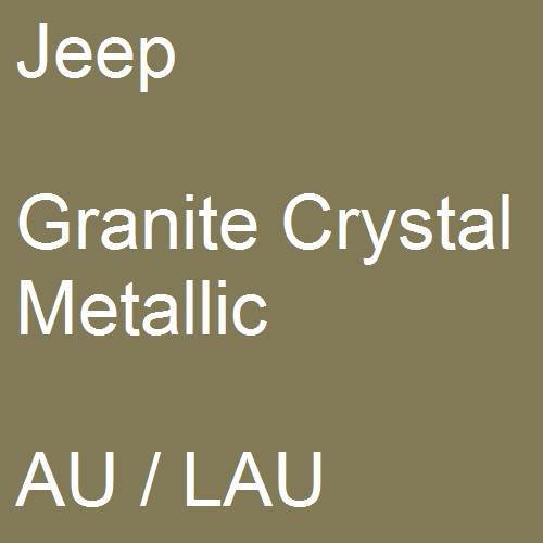 Jeep, Granite Crystal Metallic, AU / LAU.